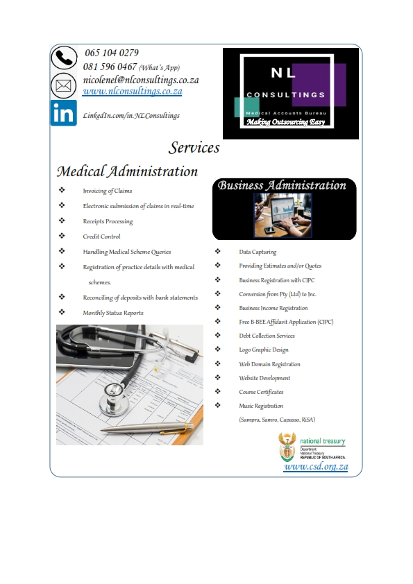 Medical Accounts Bureau & Business Administration